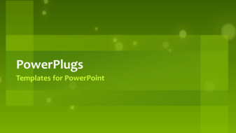 PowerPoint Template - Falling particle background